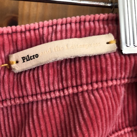 Anthropologie collection Pilcro. Pink Corduroy worn by design. 30 and worn. - Picture 6 of 7